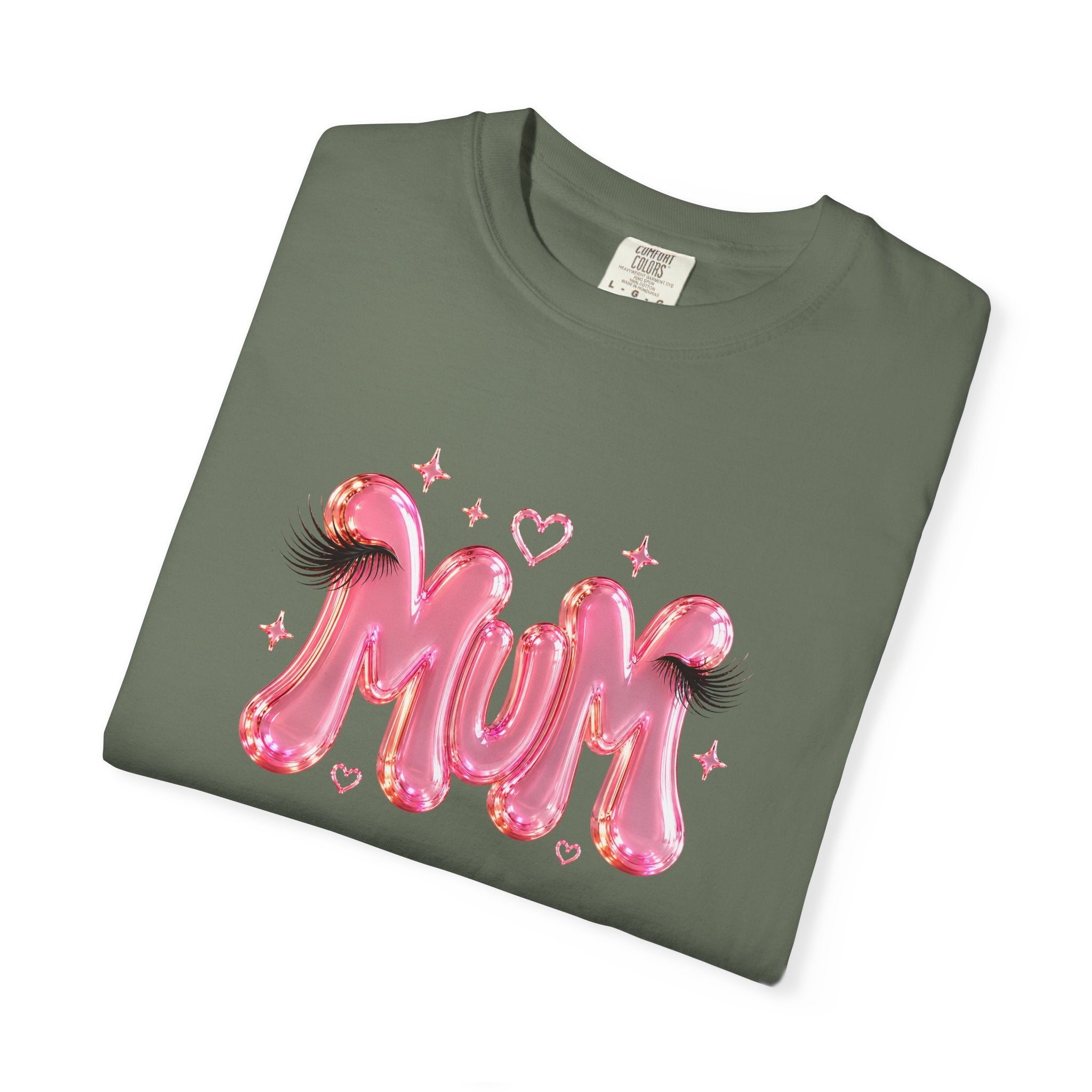 MUM Pink Balloon Eyelashes T-Shirt