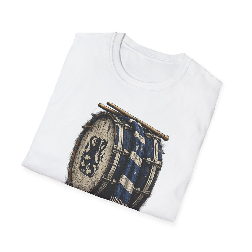 Following Scotland Flag Drum Tee