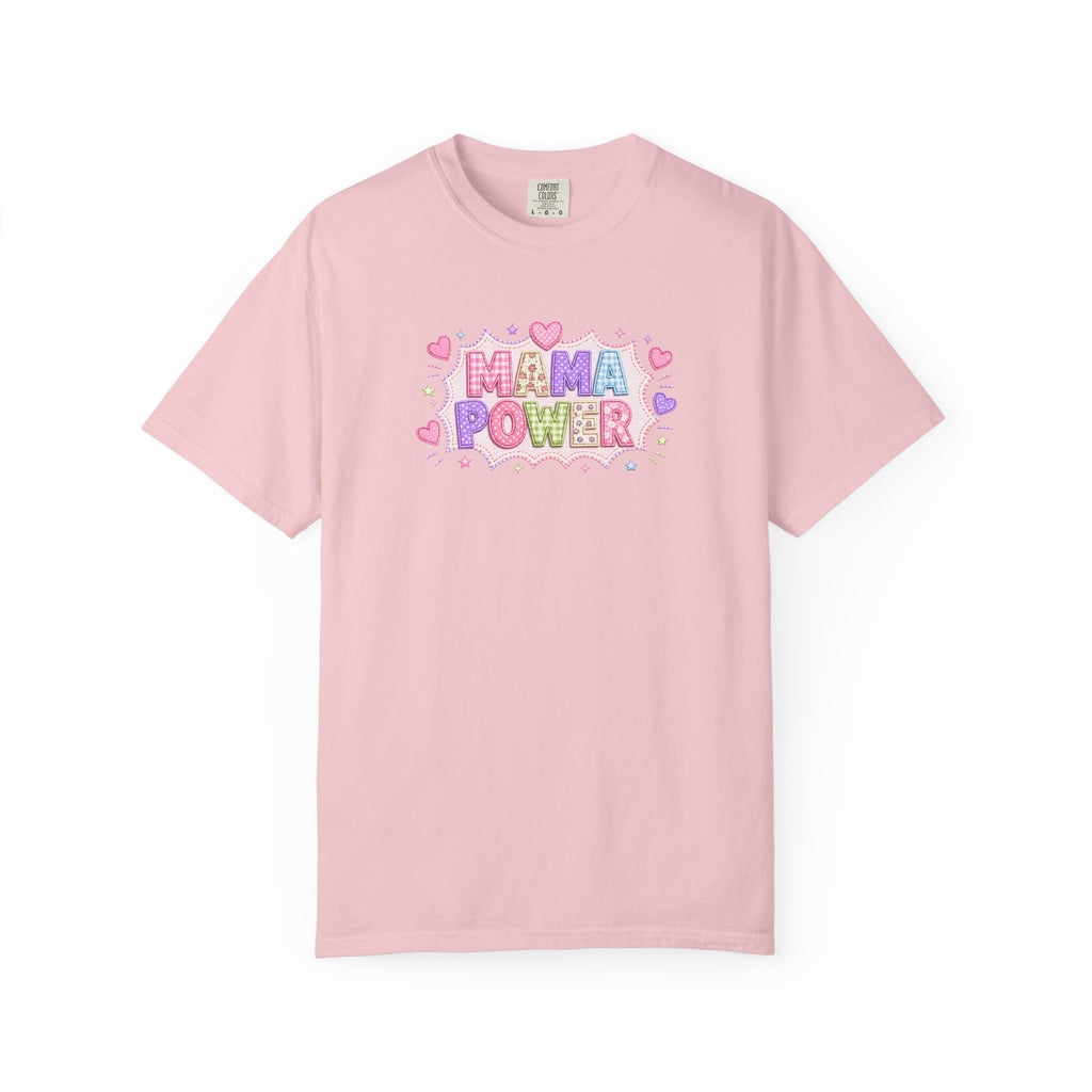 Mama Power T-Shirt — Cute Pastel Mom Pride Graphic Tee
