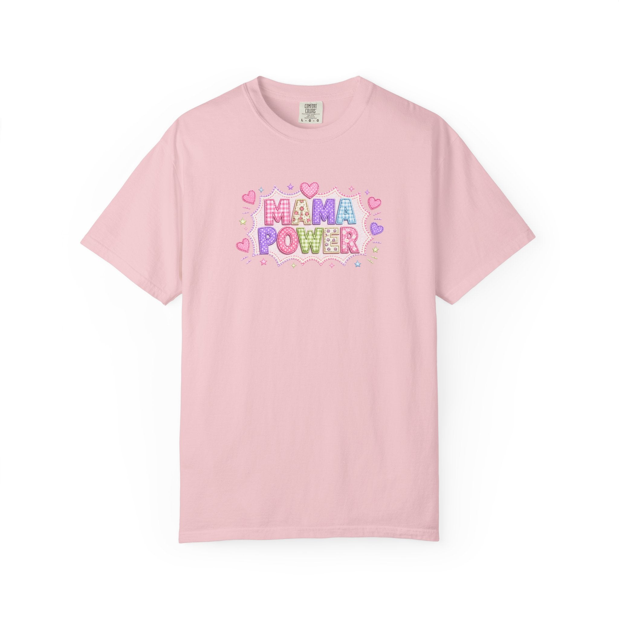 Mama Power T-Shirt — Cute Pastel Mom Pride Graphic Tee