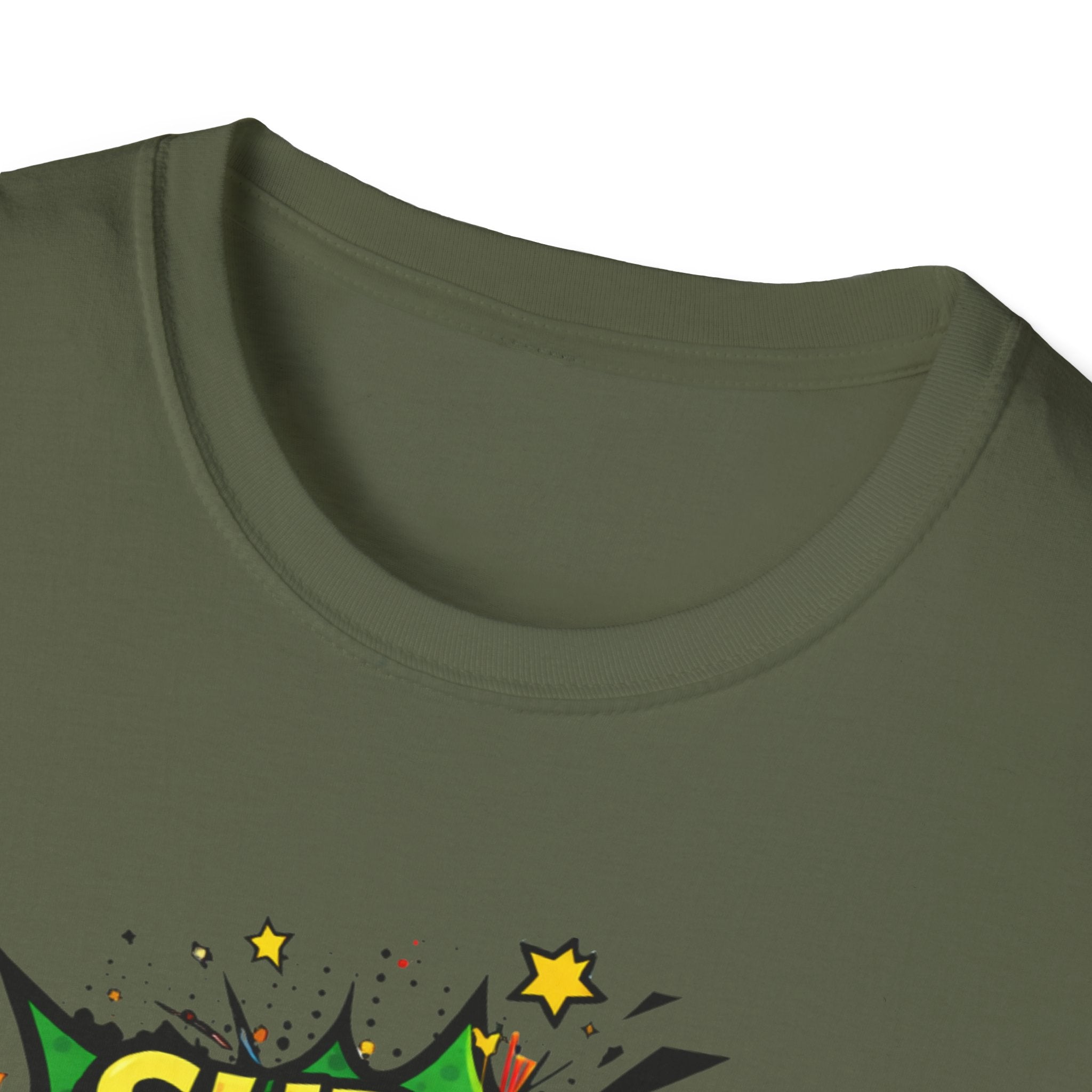 Super Dad Comic-Style T-Shirt — Father's Day Gift Tee