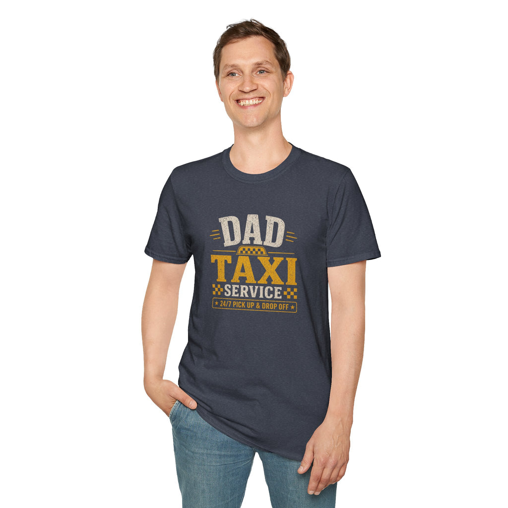 Dad Taxi Service T-Shirt — Funny Father's Day Pickup & Drop Off Tee