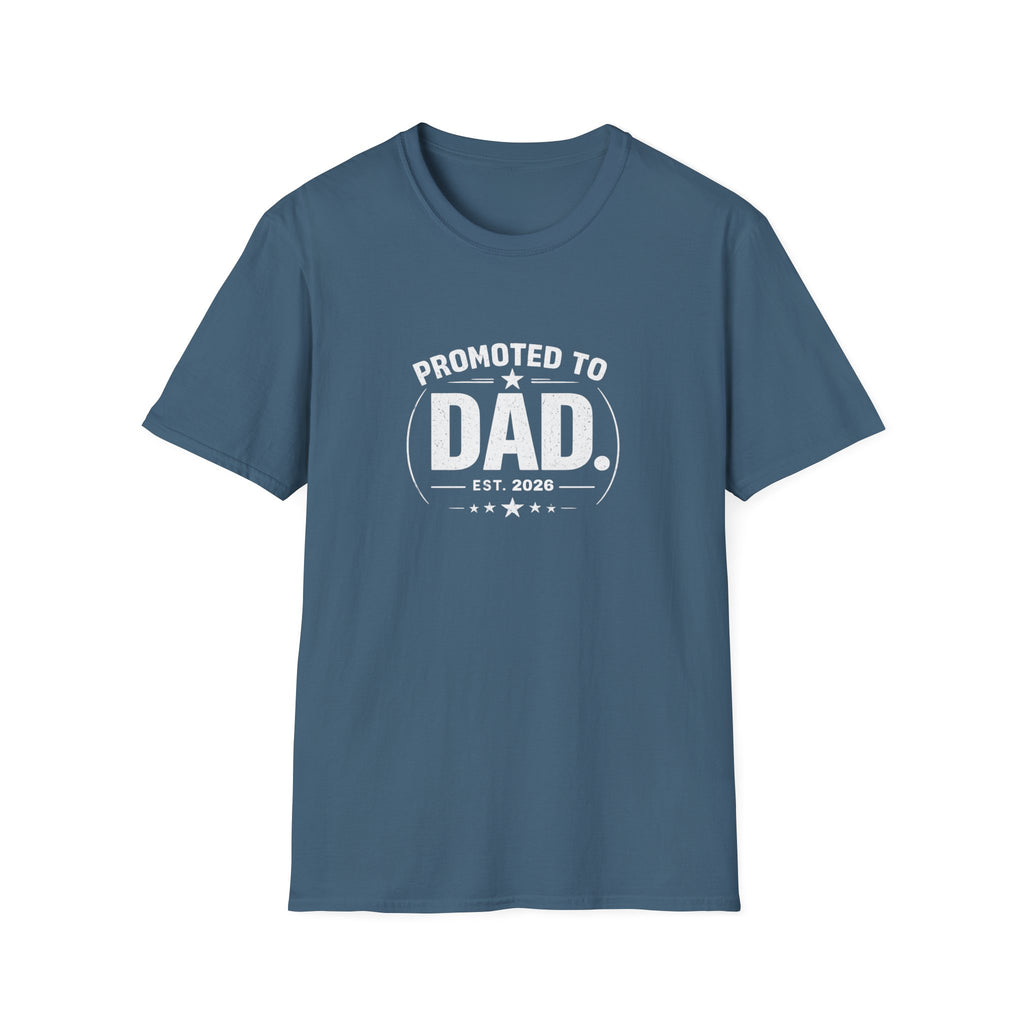 Promoted to Dad Est. 2026 T-Shirt