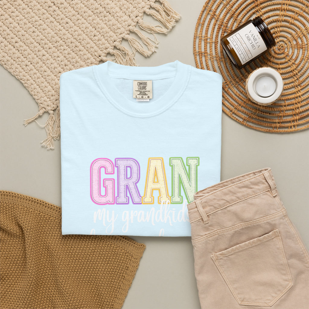 GRAN MY Grandkids Have My Heart Tee