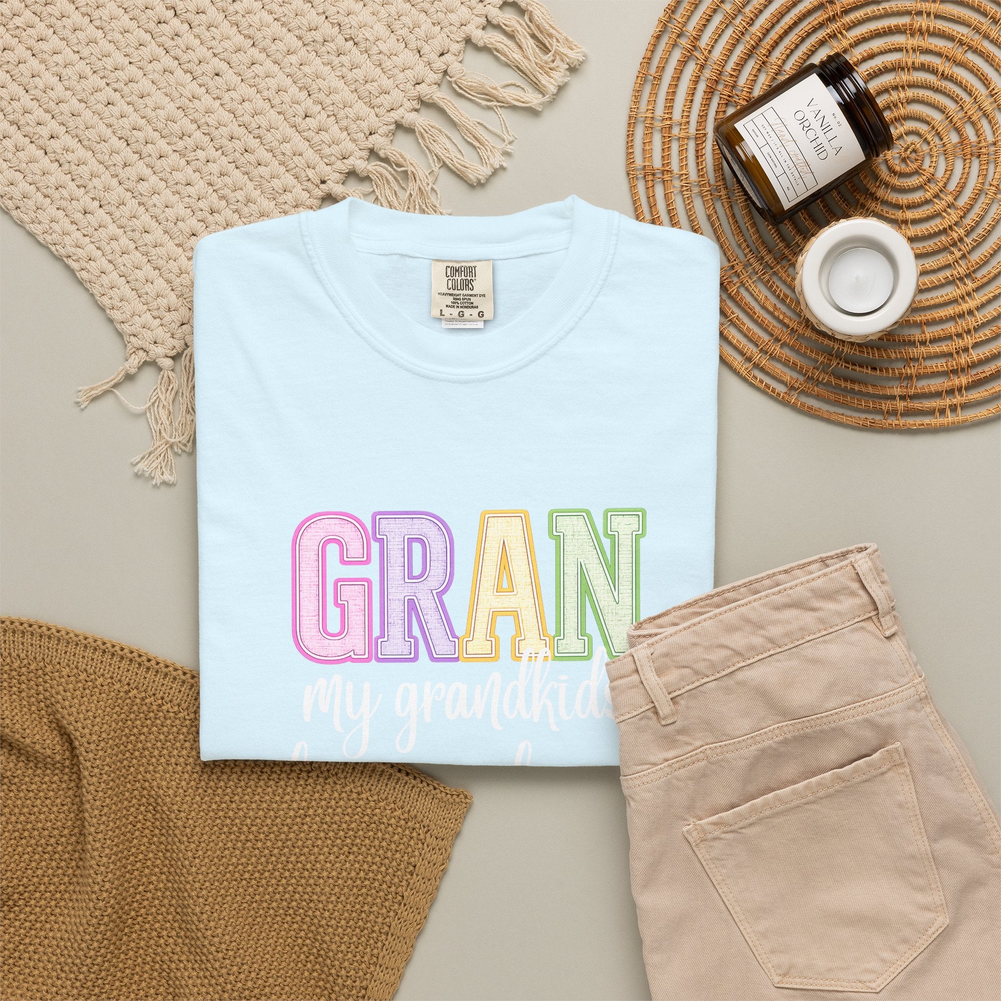 GRAN MY Grandkids Have My Heart Tee