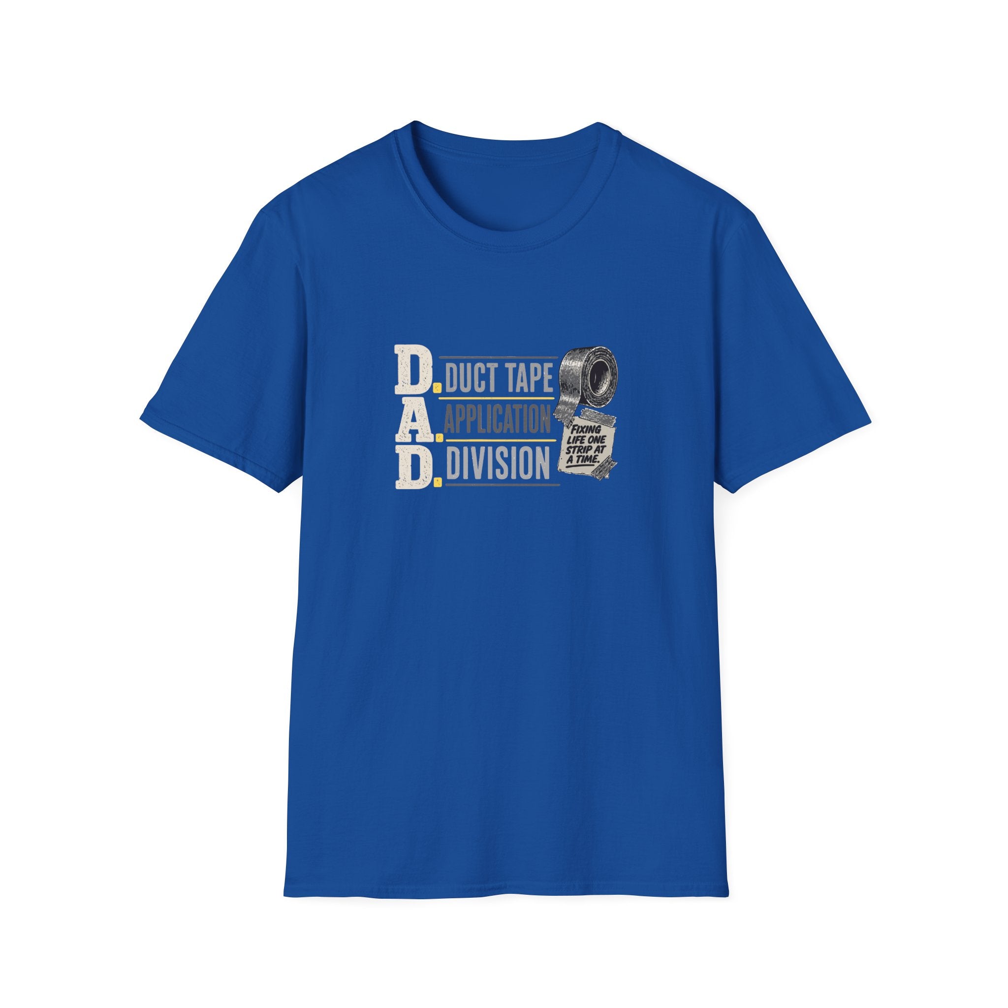 D.A.D. Duct Tape Application Division T-Shirt — Funny DIY Repair Tee