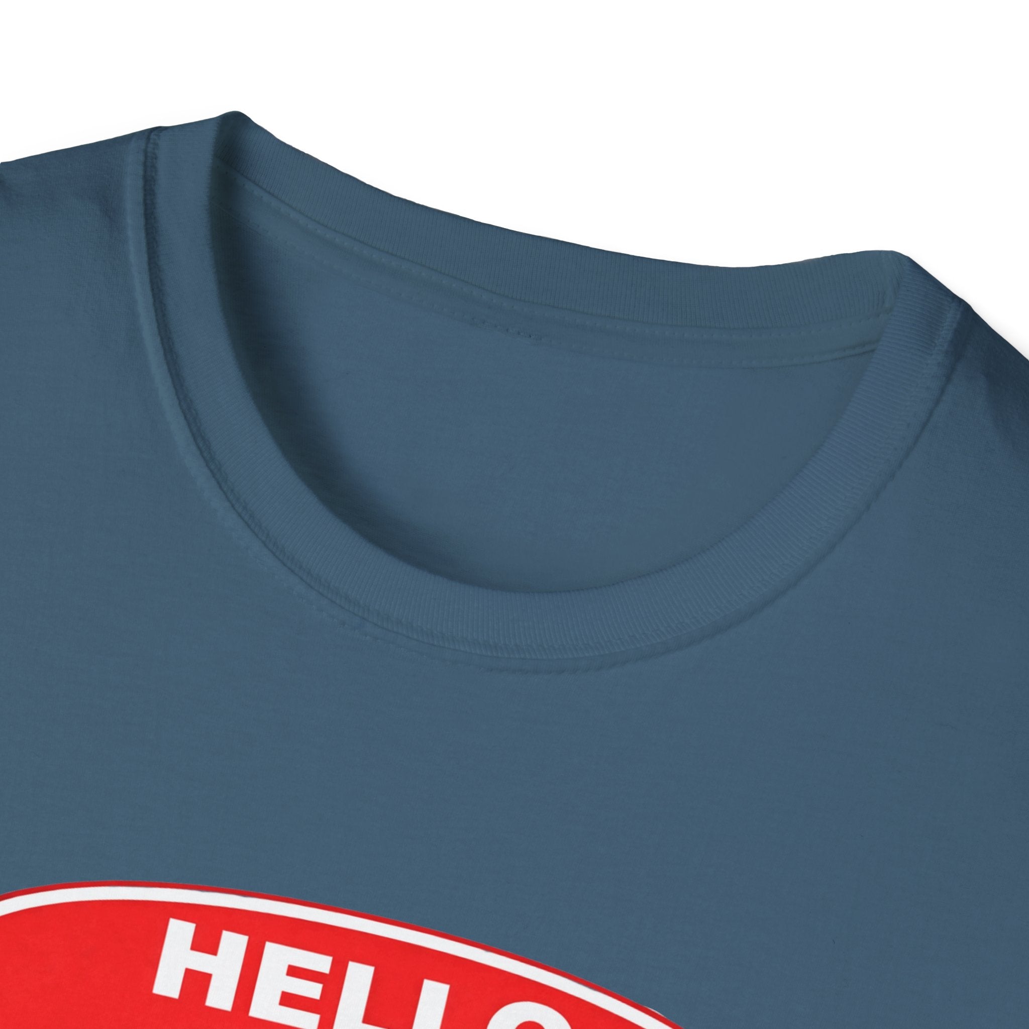 Hello My Name Is “Papa” T-Shirt — Funny Dad Name Tag Tee for Father’s Day