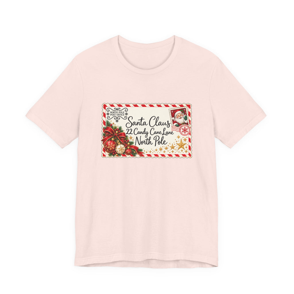 Santa Claus Letter Christmas T-Shirt