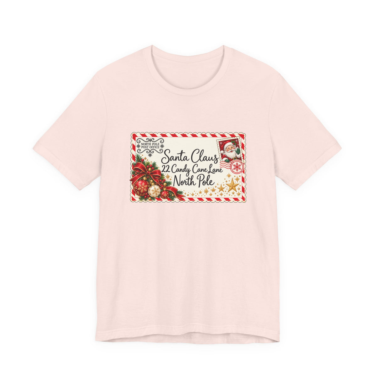 Santa Claus Letter Christmas T-Shirt