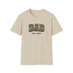 Dad Camo T‑Shirt – “DAD Est. 2026” Military Camo Father's Day Tee
