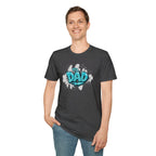 Dad Blue Graffiti T-Shirt