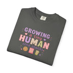 Growing a Tiny Human T-Shirt — "Growing a Tiny Human, Send Snacks" Maternity Tee