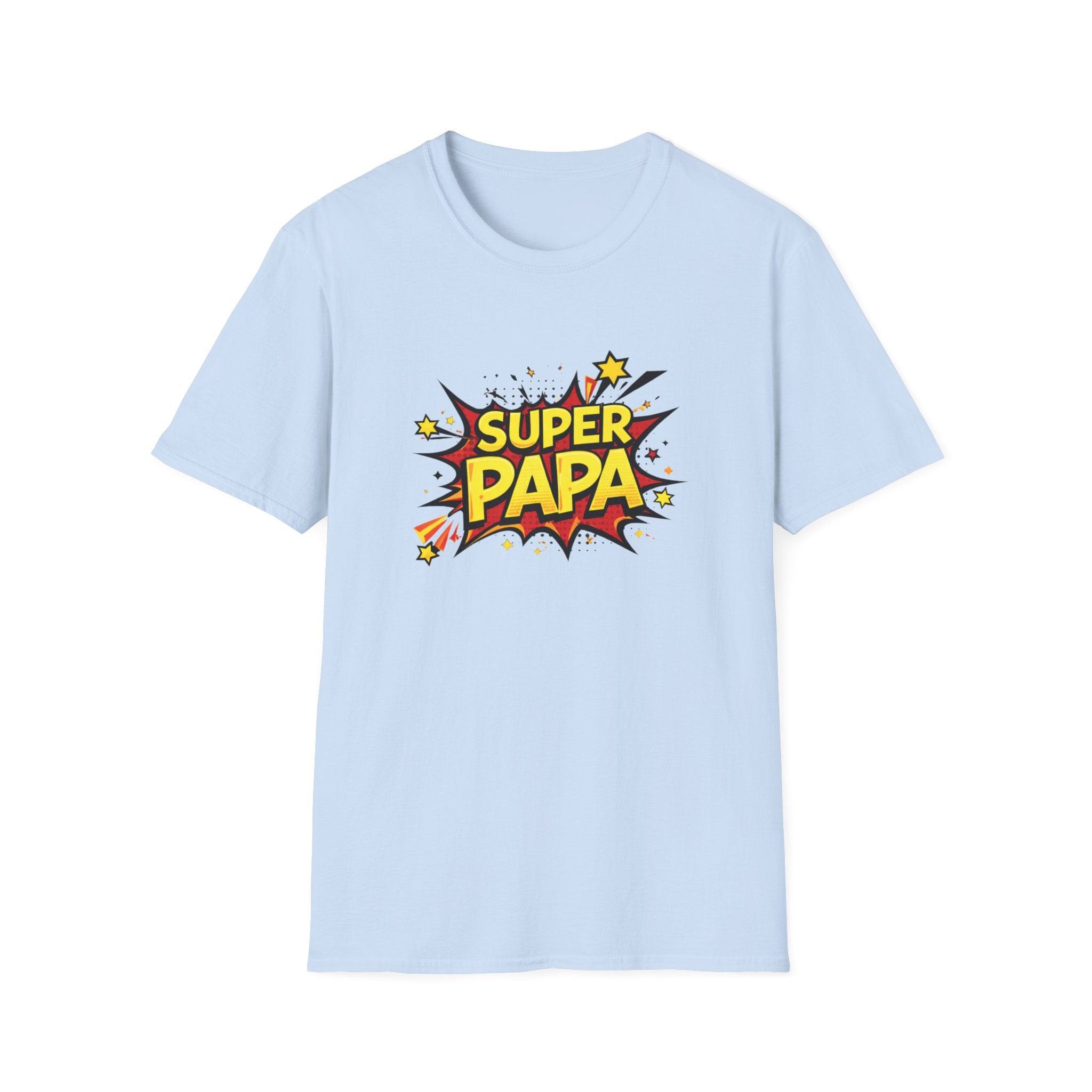 Super Papa Comic Graphic T-Shirt — Father’s Day Gift Tee