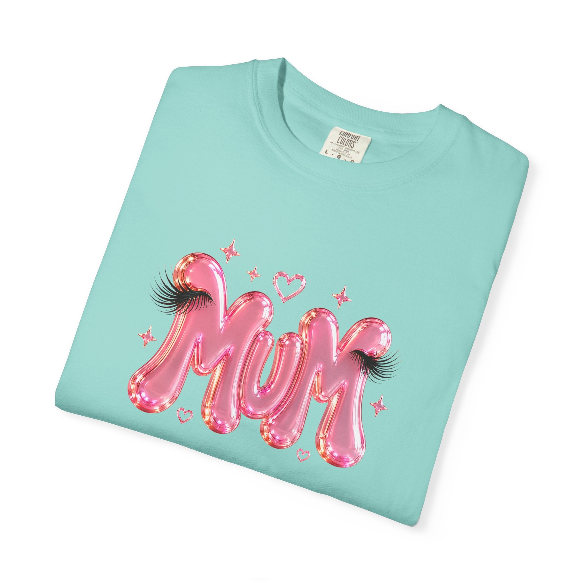 MUM Pink Balloon Eyelashes T-Shirt