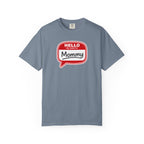 Hello My Name Is Mommy T-Shirt — Funny Mom Name Badge Tee