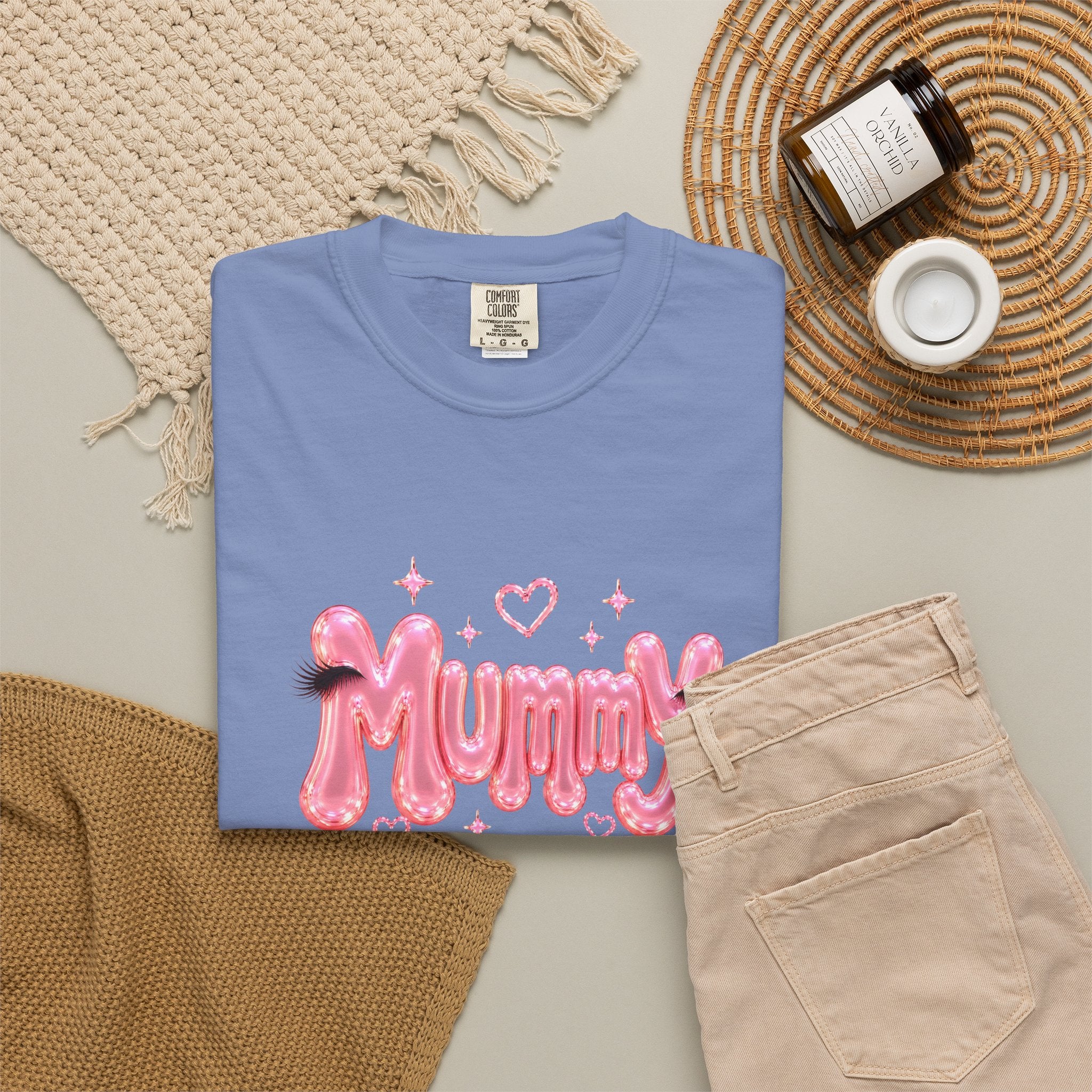 MUMMY Pink Balloon Eyelashes T-Shirt