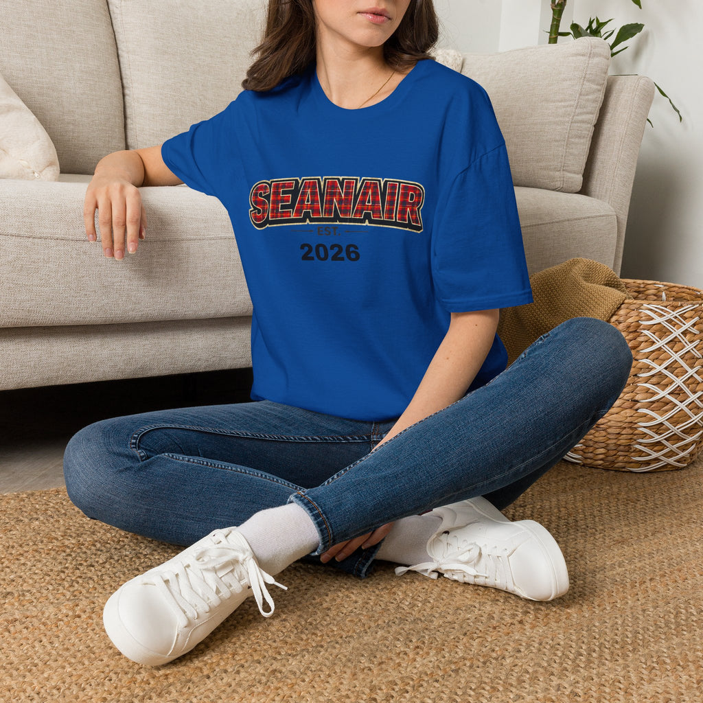 SEANAIR Tartan Est- Personalised T-Shirt