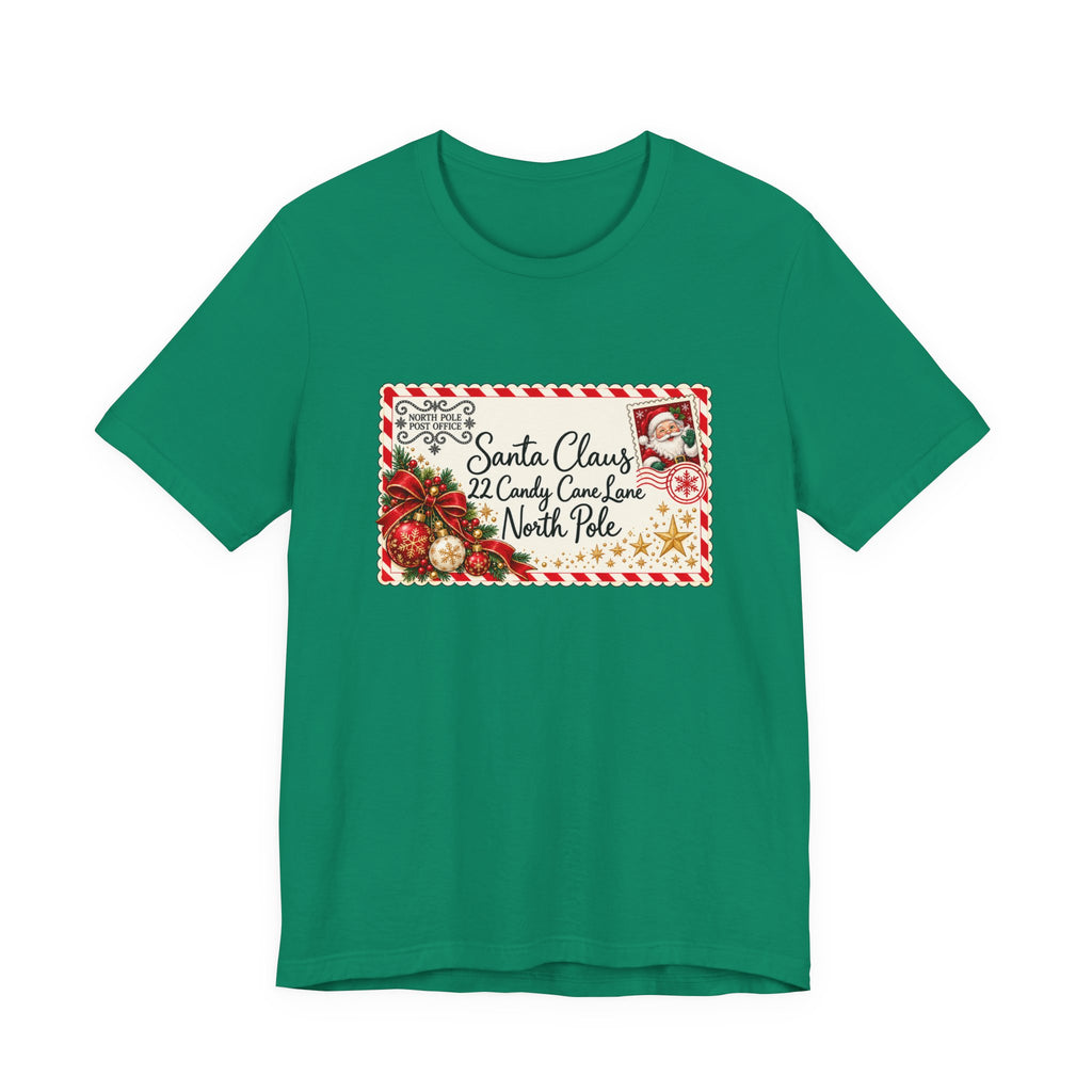 Santa Claus Letter Christmas T-Shirt
