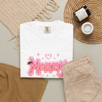 MOMMY Pink Balloon Eyelashes T-Shirt