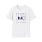 You Had Me At Dad T-Shirt — Fathers Day Gift Tee with 'Dad' Typography