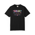 Grandma Floral T-Shirt — "GRAN is the sunshine that makes our family garden bloom with love"