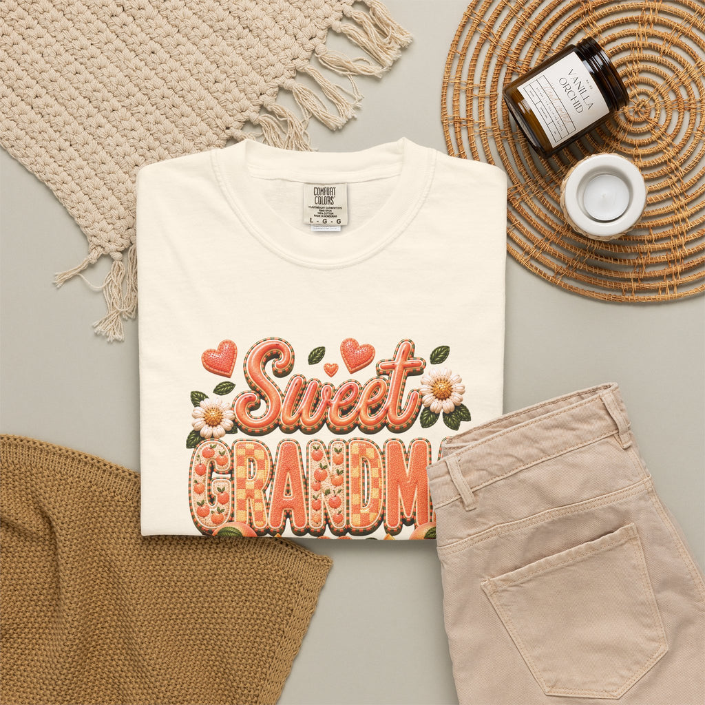 Sweet GRANDMA Peach Tee