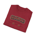 Grandad Plaid Family T-Shirt — "Loved by the Little Clan" Gift Tee