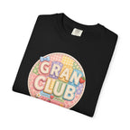 Gran Club Graphic T-Shirt — Retro Pastel Circle Design