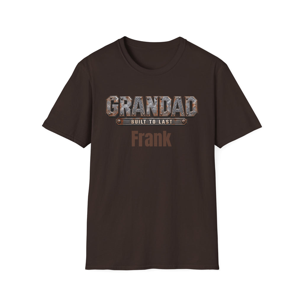 Grandad "Built to Last" T-Shirt — Personalise