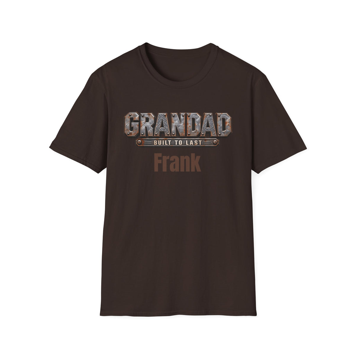 Grandad "Built to Last" T-Shirt — Personalise