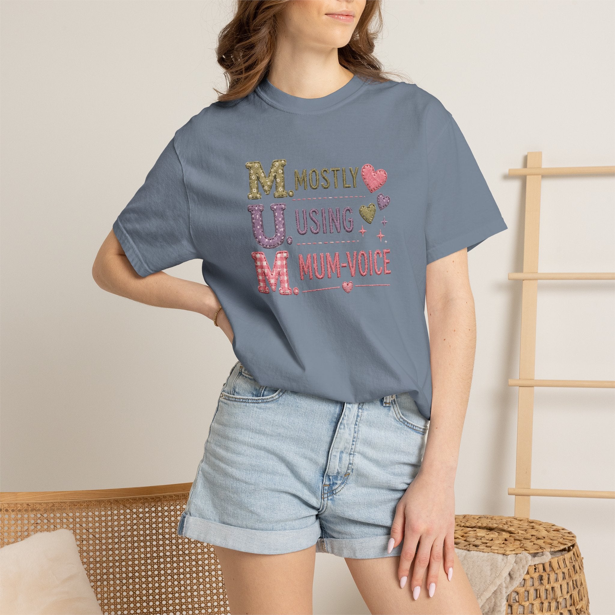 MUM Mostly Using Mum-Voice T-Shirt — Funny Mother's Day Mom Tee