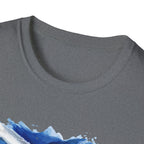 Made in Scotland T-Shirt — Watercolor Saltire Flag Tee