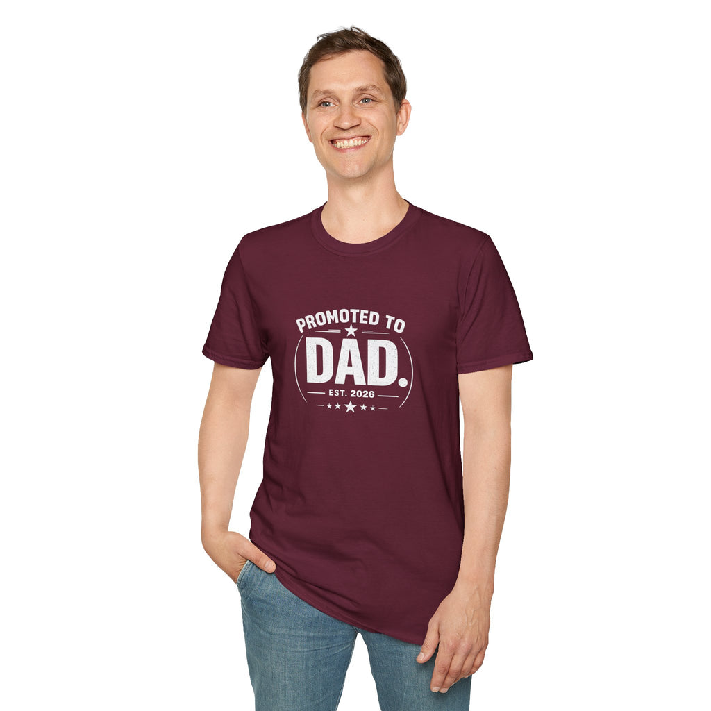 Promoted to Dad Est. 2026 T-Shirt