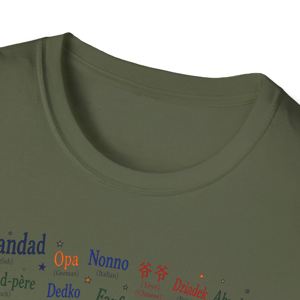 Grandad Word Cloud T-Shirt — "You had me at... GRANDAD" Father’s Day Gift