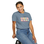 Grandma T-Shirt - My Favorite People Call Me Grandma (Cute Floral Retro Design)