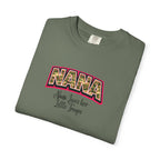 Nana Leopard Print T-Shirt — "Nana (who loves her little troops)" Grandma Gift