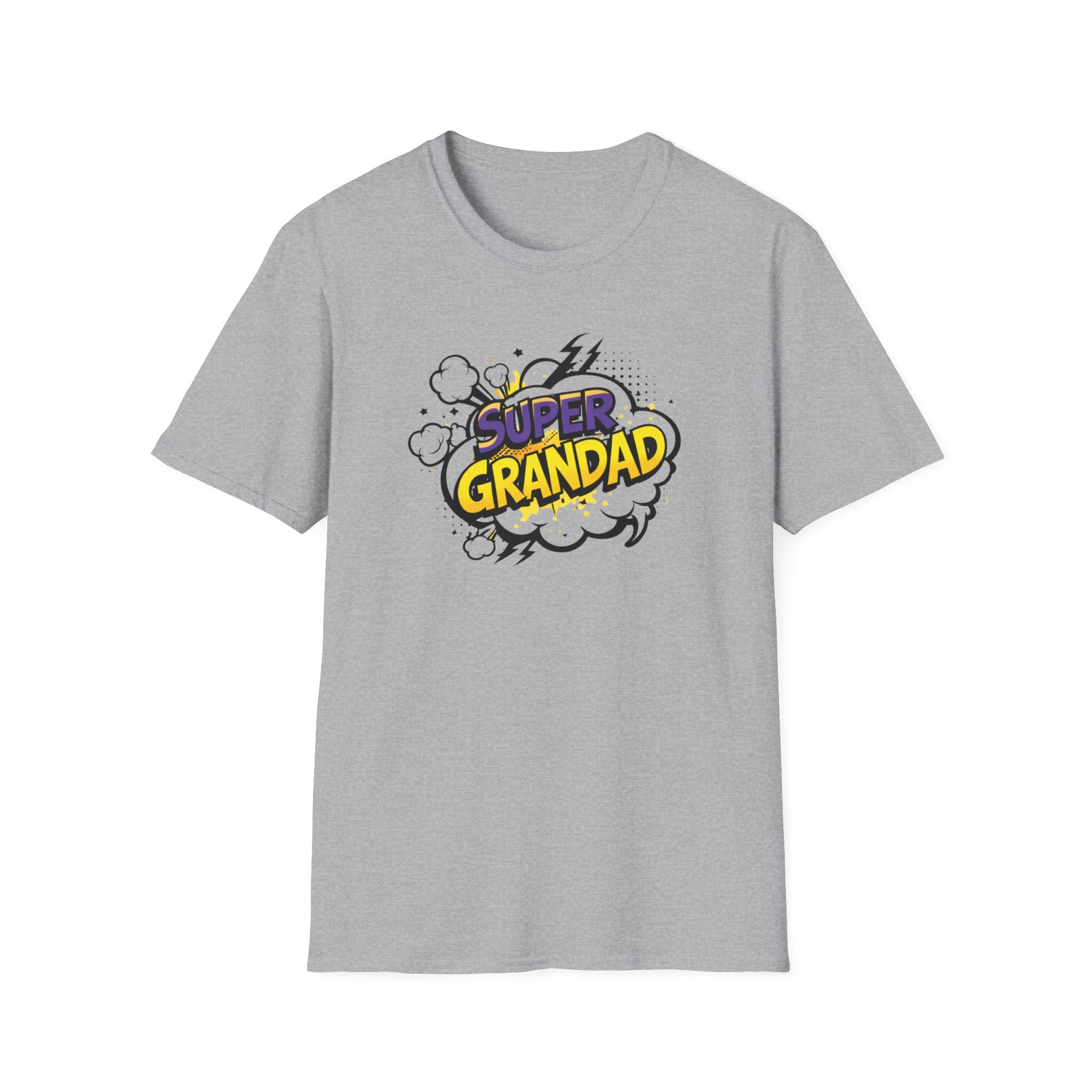 Super Grandad Comic-Style T-Shirt