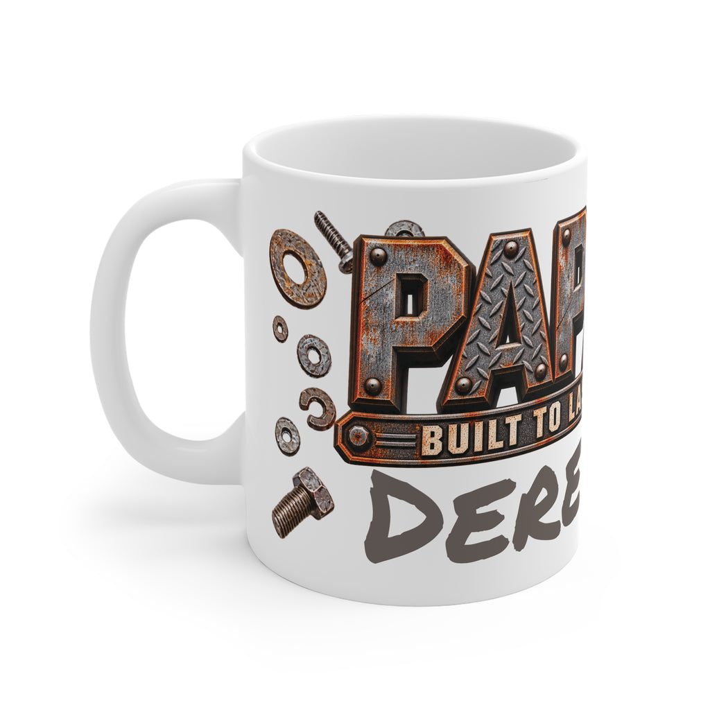 Papa Built to Last Mug — Personalized