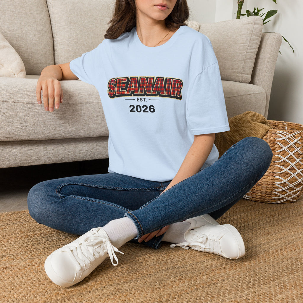 SEANAIR Tartan Est- Personalised T-Shirt