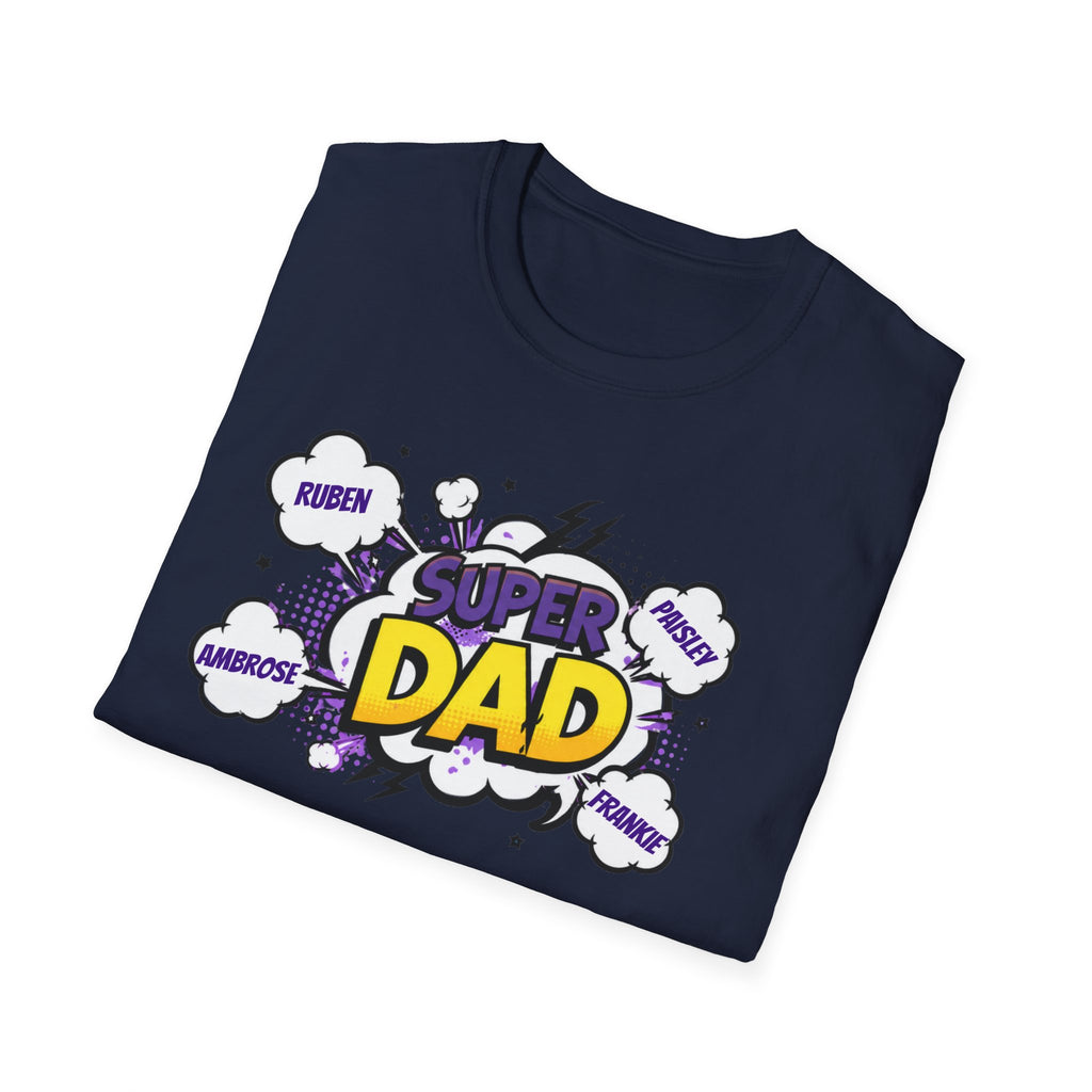 Super Dad Comic T-Shirt — Father's Day Gift Tee