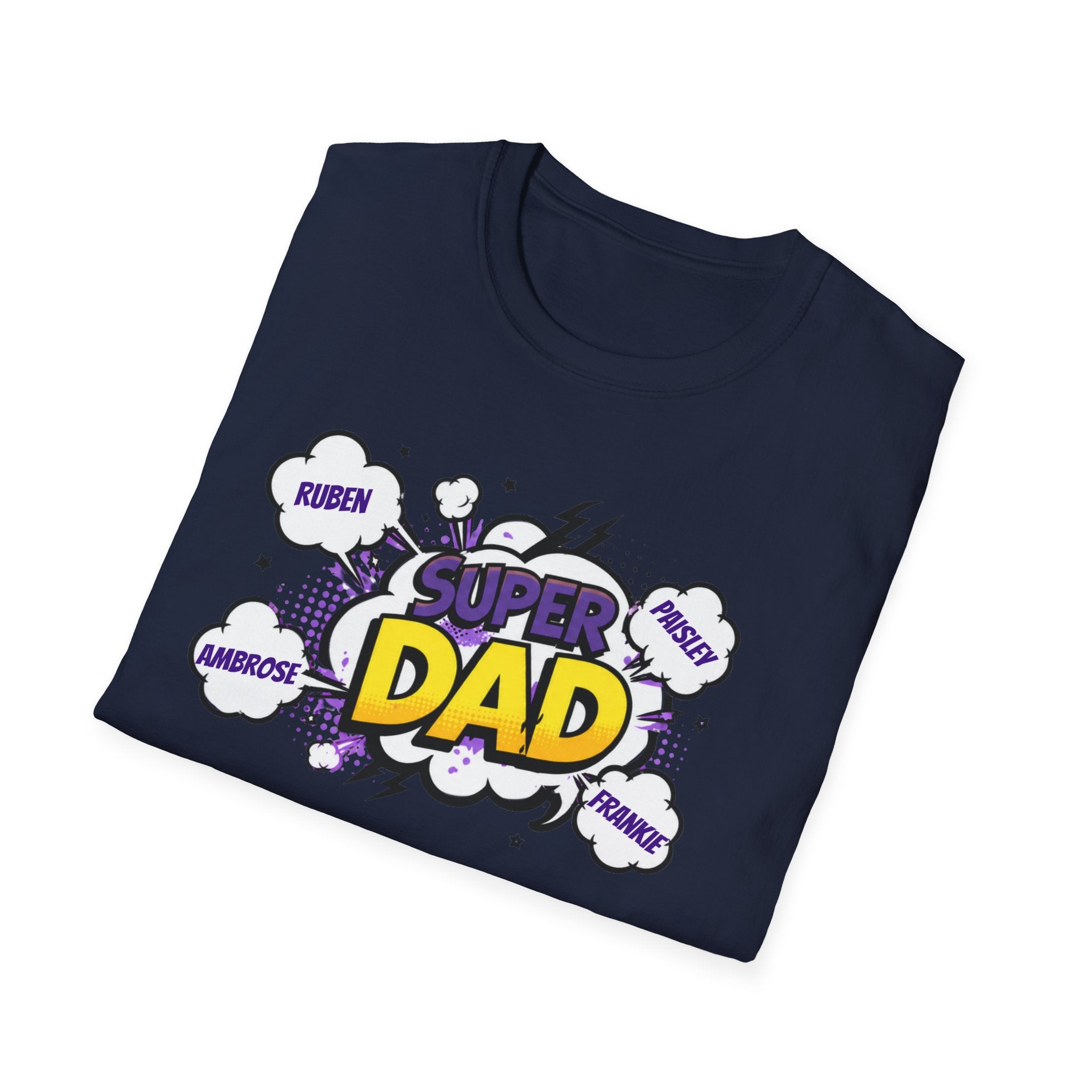 Super Dad Comic T-Shirt — Father's Day Gift Tee