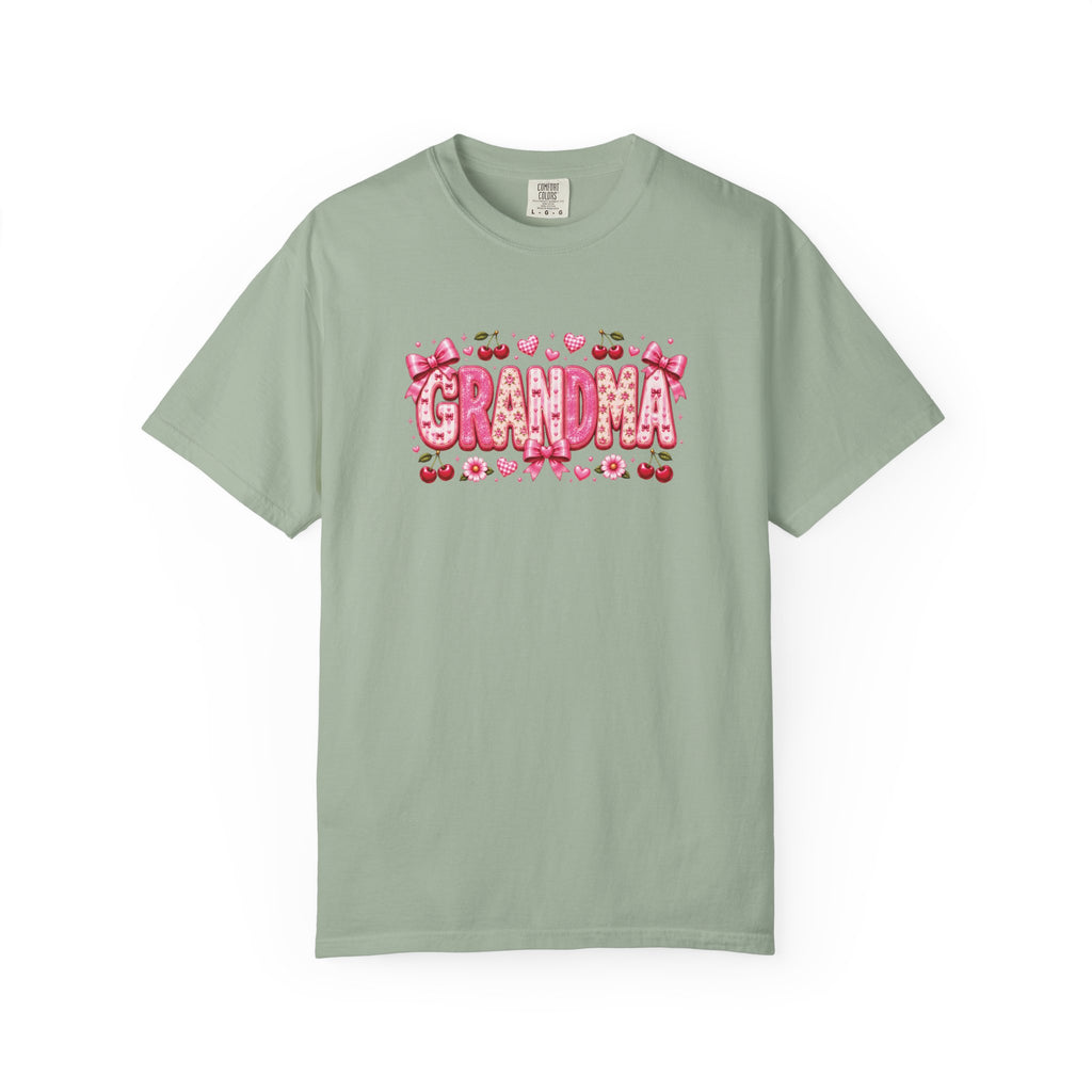 GRANDMA Floral Heart T-Shirt