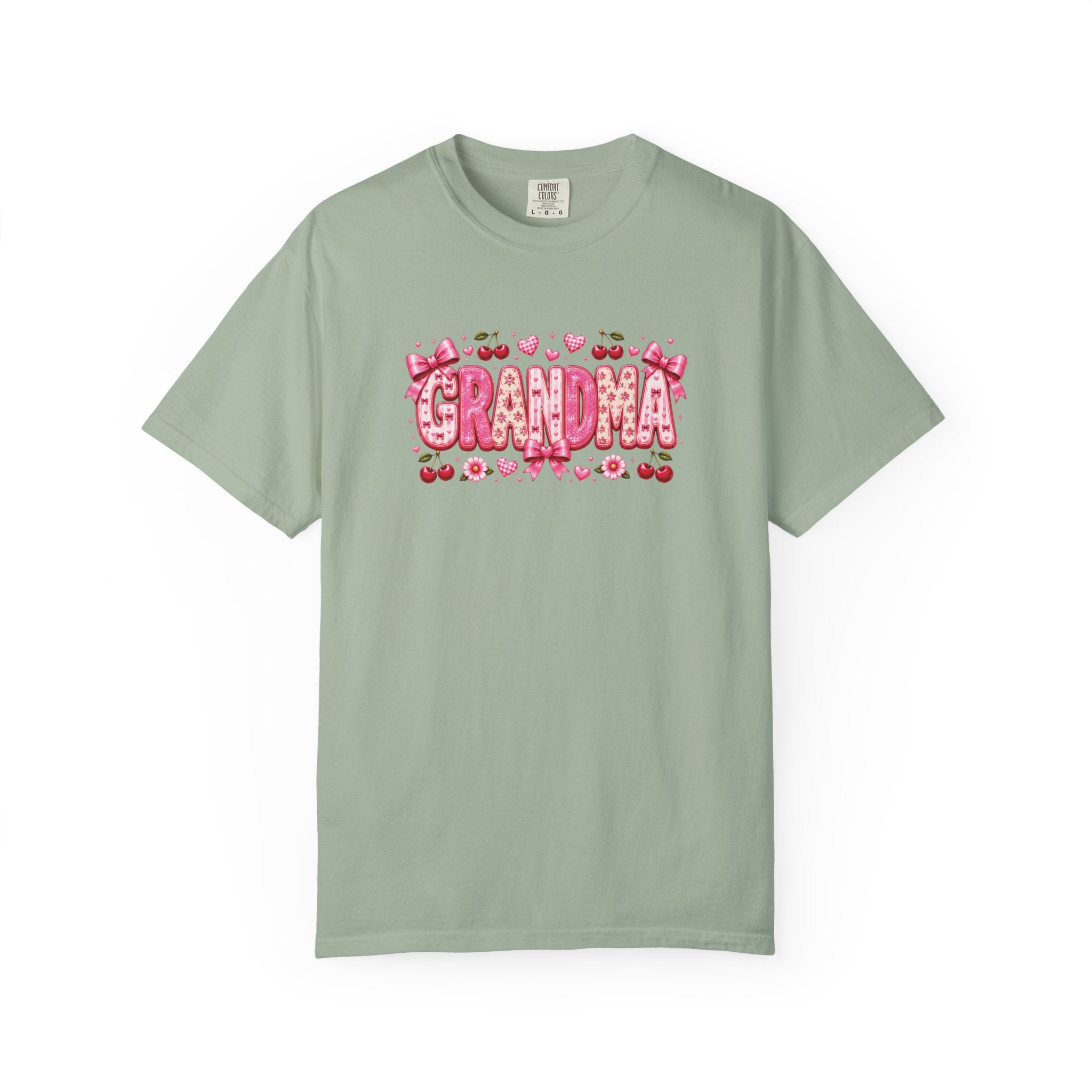 GRANDMA Floral Heart T-Shirt
