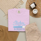 Baby Boy In Progress T-Shirt — Pregnancy Announcement Tee