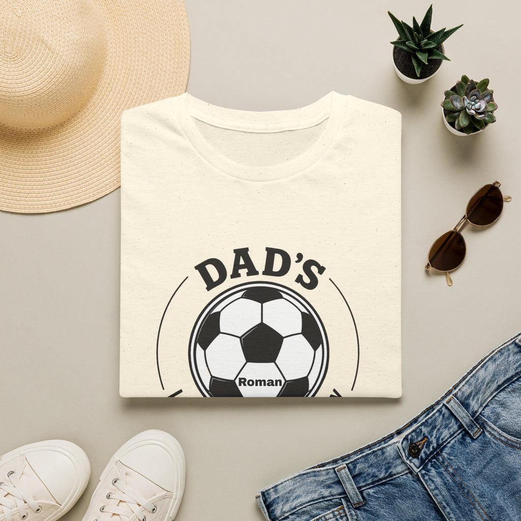 Dad's Little Football Buddy Tee -Add Name- Personalise