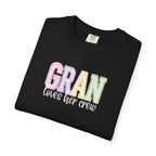Gran Loves Her Crew T-Shirt — Pastel Grandma Shirt for Mother's Day & Family Gifts