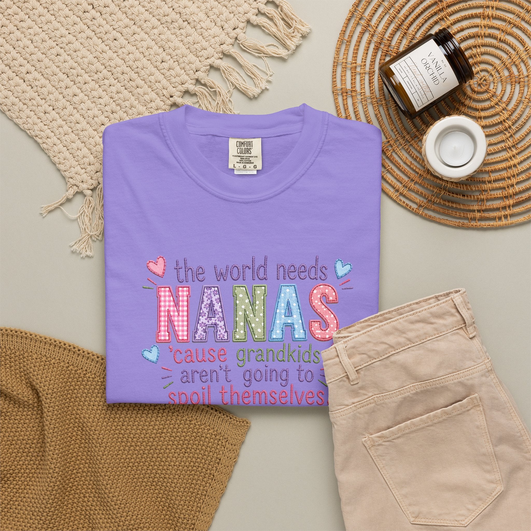 Nanas T-Shirt — "The World Needs Nanas" Cute Grandkids Gift Tee
