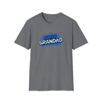 Super Grandad Scotland Flag/Scottish themed T-Shirt — Retro Comic Gift for Grandpa, Father’s Day & Birthday