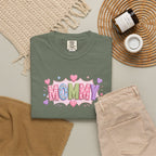 Mommy Hearts T‑Shirt — Cute Pastel 'MOMMY' Graphic Tee for Mother's Day & New Moms