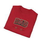 Dad Plaid Design T-Shirt – Rustic Father’s Day Gift